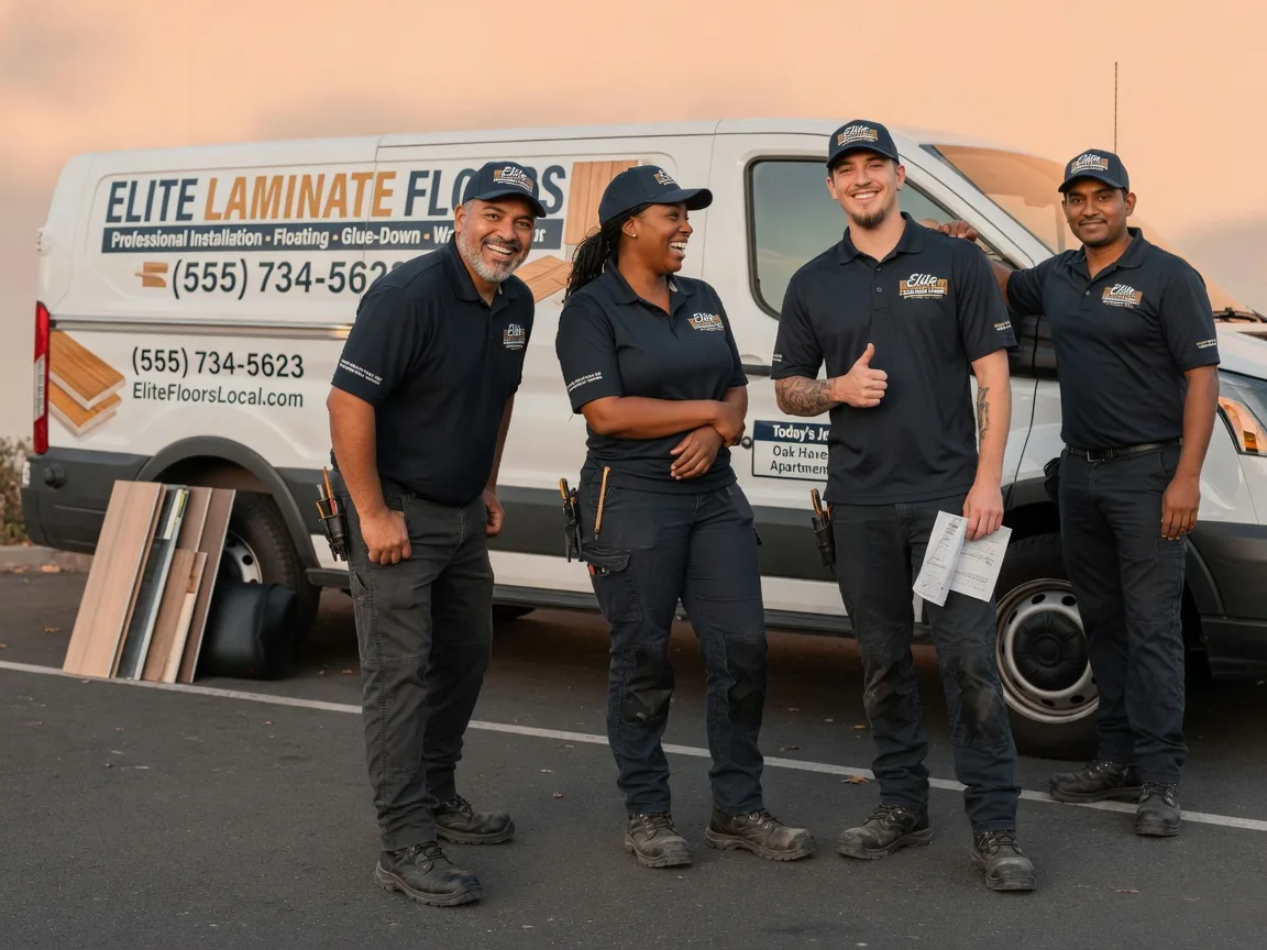 Laminate flooring installation company in Lomira, WI